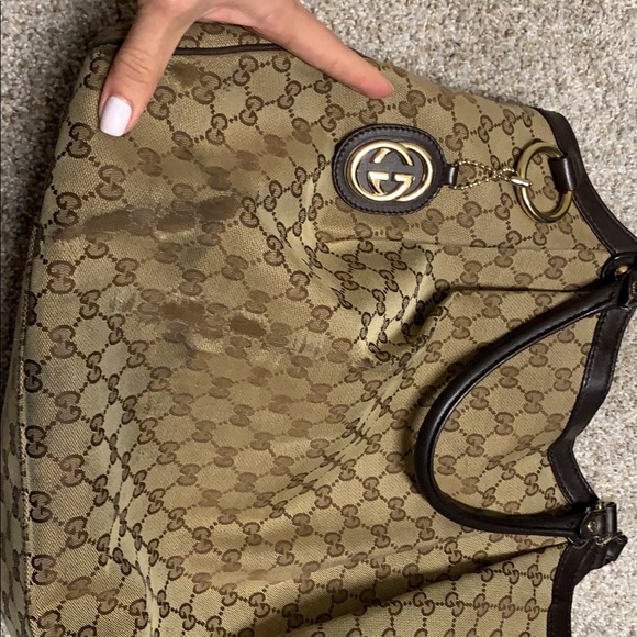 Gucci Large Tote with GC logo - Picture 5 of 8
